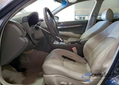 2011 Infiniti G25 Base z USA, uszkodzony, nr VIN JN1DV6AP2BM602740